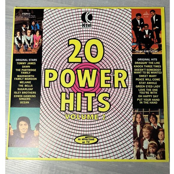 20 Power Hits: Volume 2 vinyl - Picture 1 of 5